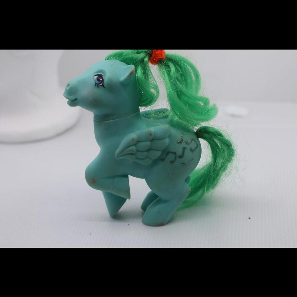 Vintage Hasbro 1983 My Little Pony G1 “MEDLEY” The Green Pegasus Music Notes MLP
